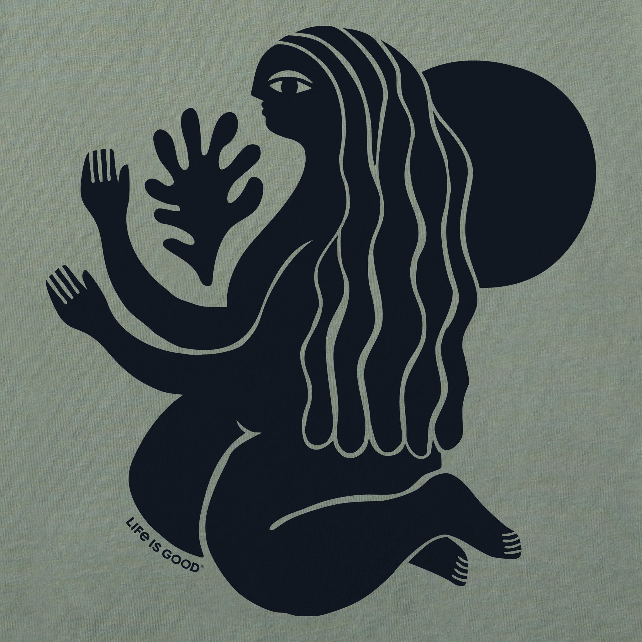 Women's A Woman and Her Plant Short Sleeve Crusher Boxy Tee