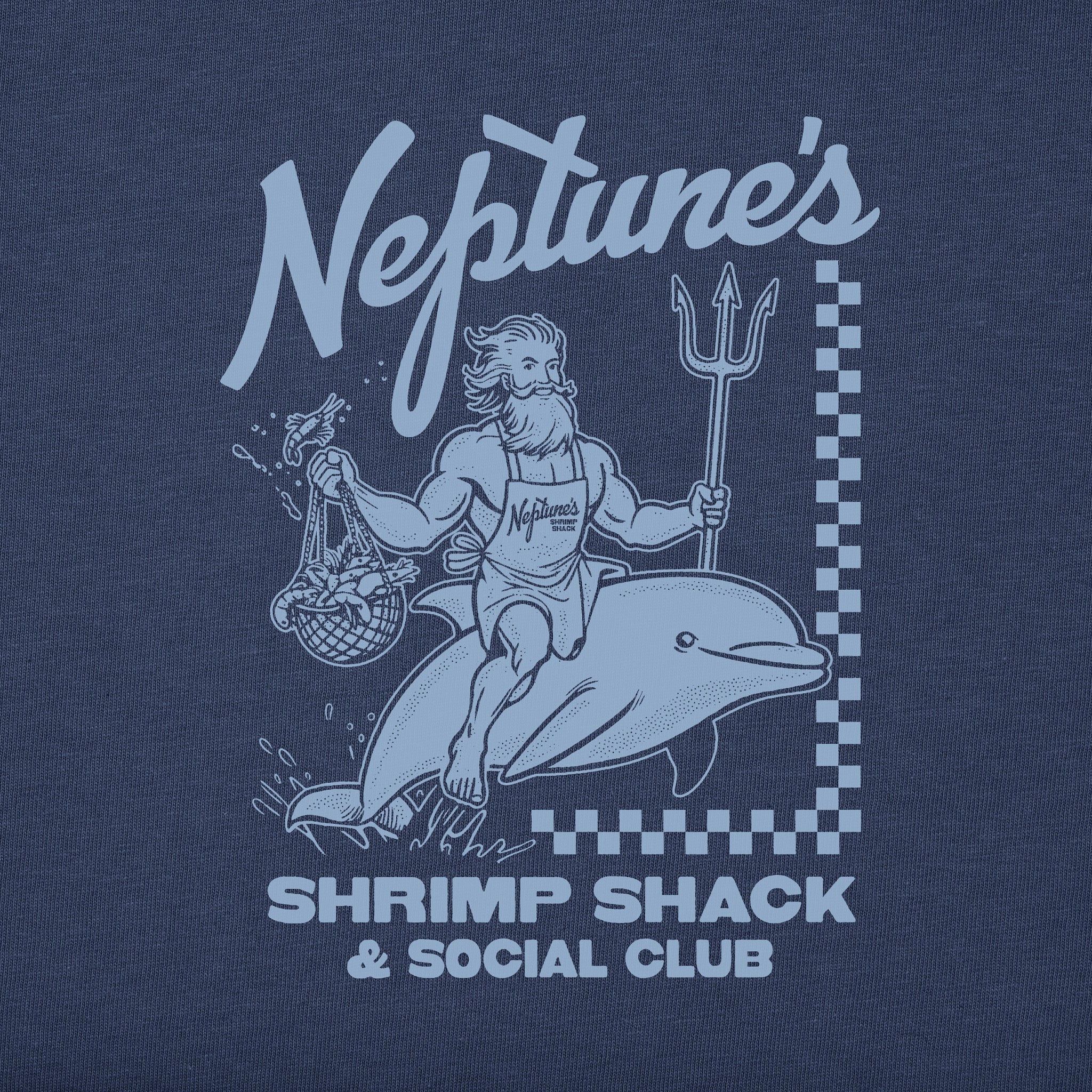 Men's Neptune's Shrimp Shack Short Sleeve Crusher Tee