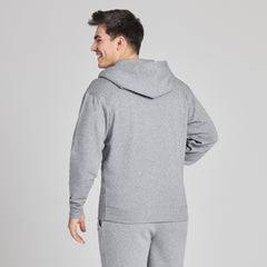 Men's Life is Good Stacked Good Vibes Zip Hoodie