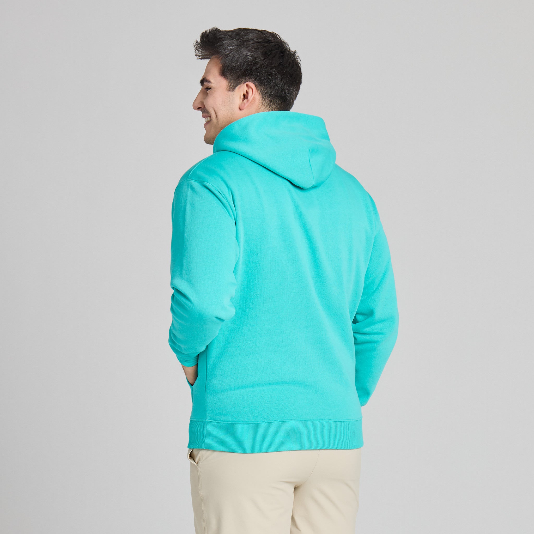 Men's Life is Good Crafty Wordmark Good Vibes Hoodie
