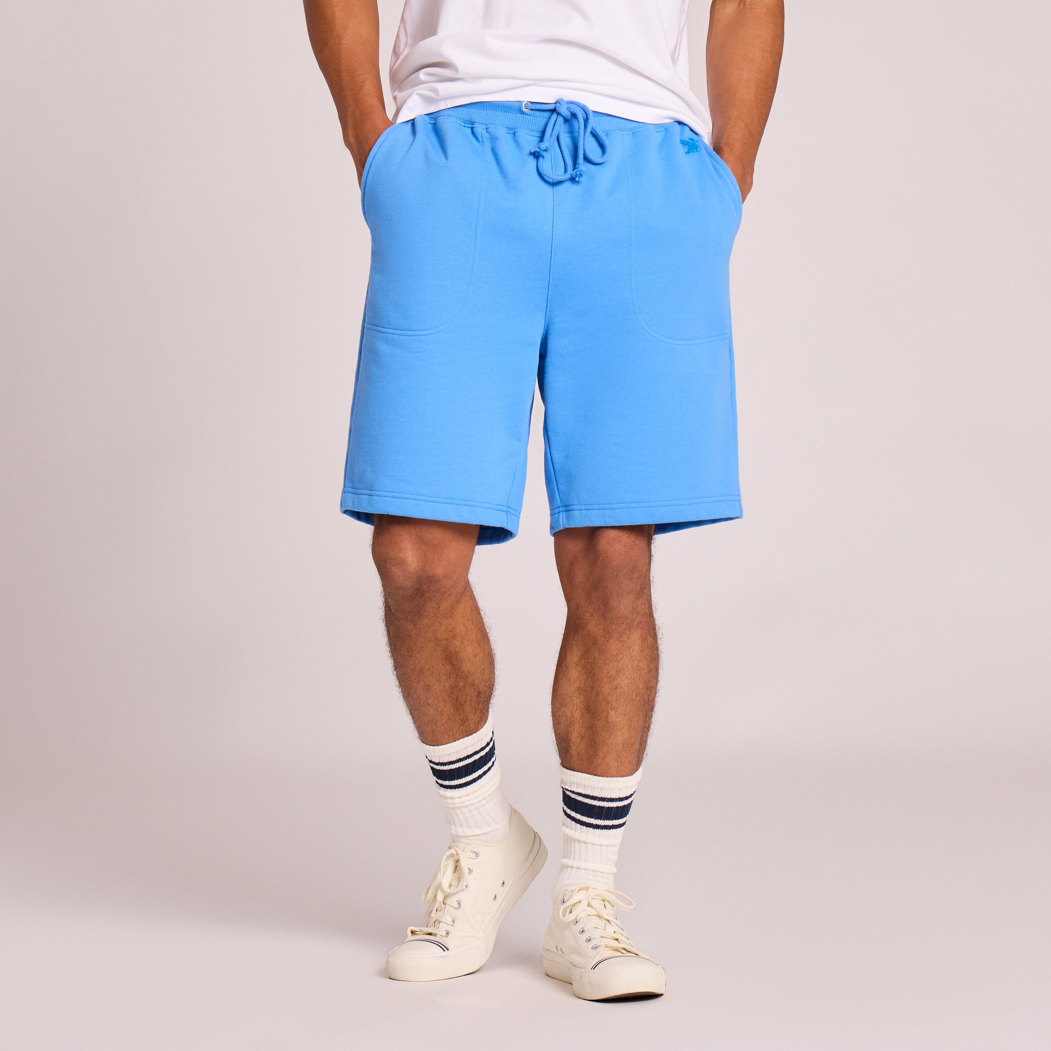 Men's Solid Good Vibes Shorts