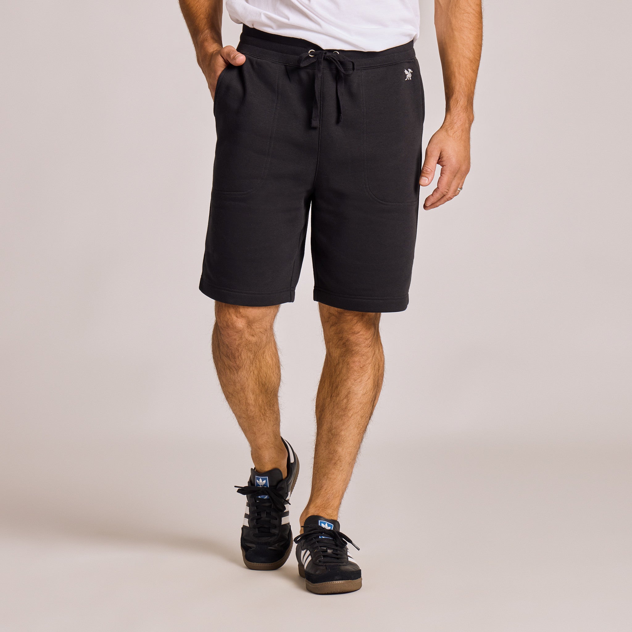 Men's Solid Good Vibes Shorts