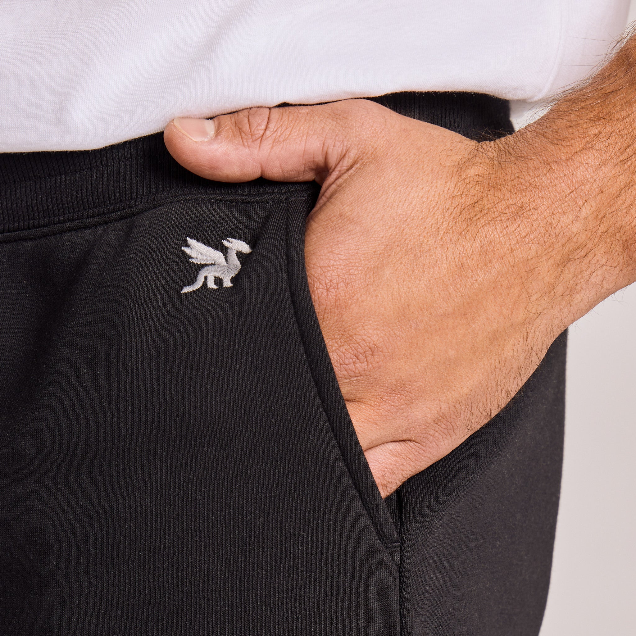 Men's Solid Good Vibes Shorts