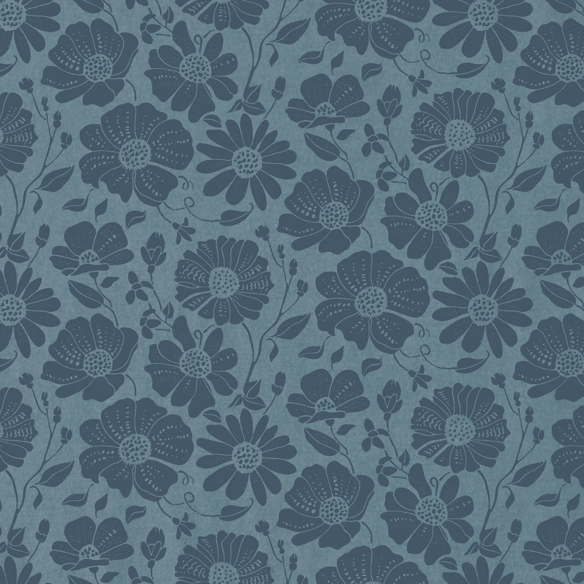 Women's Inkblock Floral Pattern Crusher-LITE Easy Vee