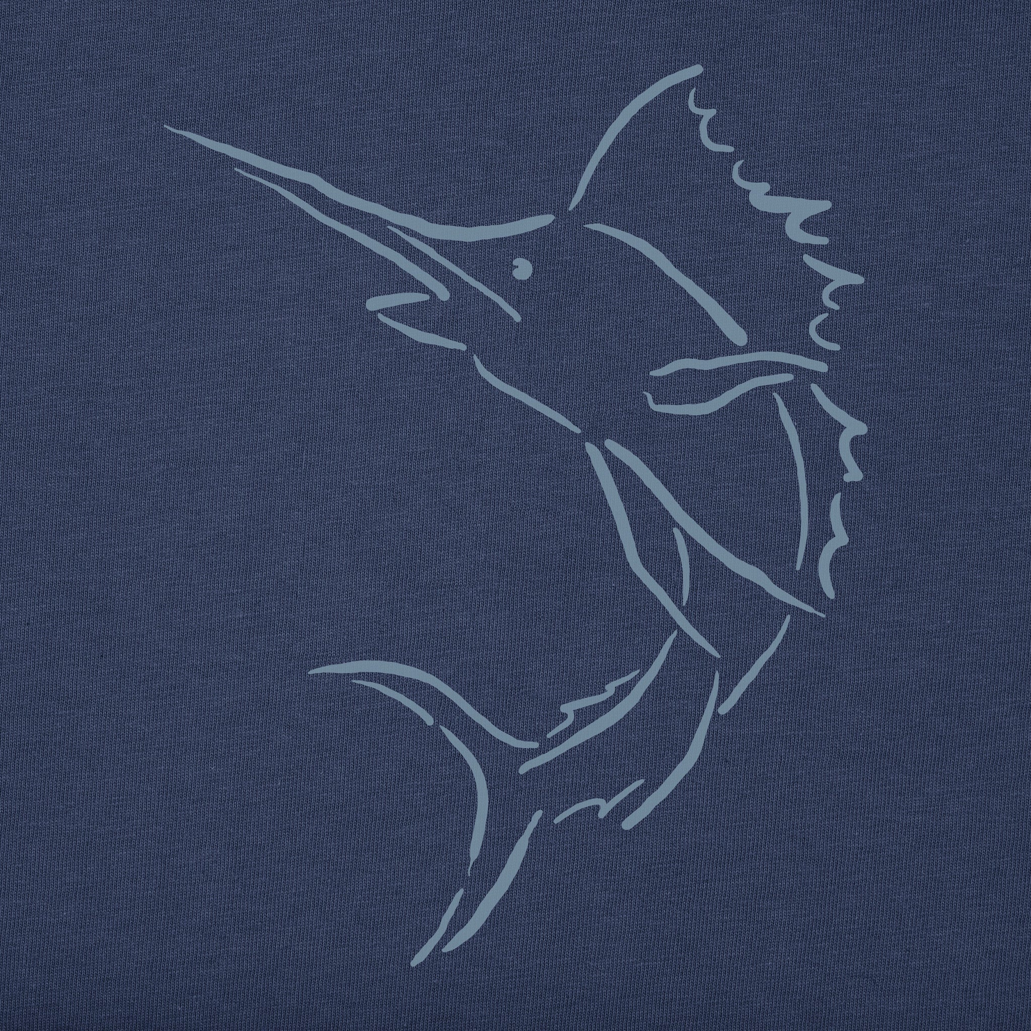 Men's Marlin Brush Short Sleeve Crusher Tee