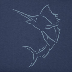 Men's Marlin Brush Short Sleeve Crusher Tee