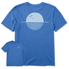 Men's Sun Water Brush Short Sleeve Crusher Tee