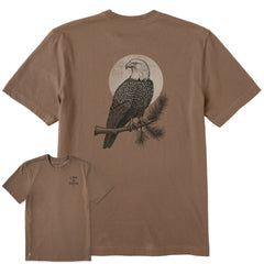 Men's Eagle Moon Short Sleeve Crusher Tee