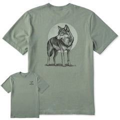 Men's Wolf Moon Short Sleeve Crusher Tee