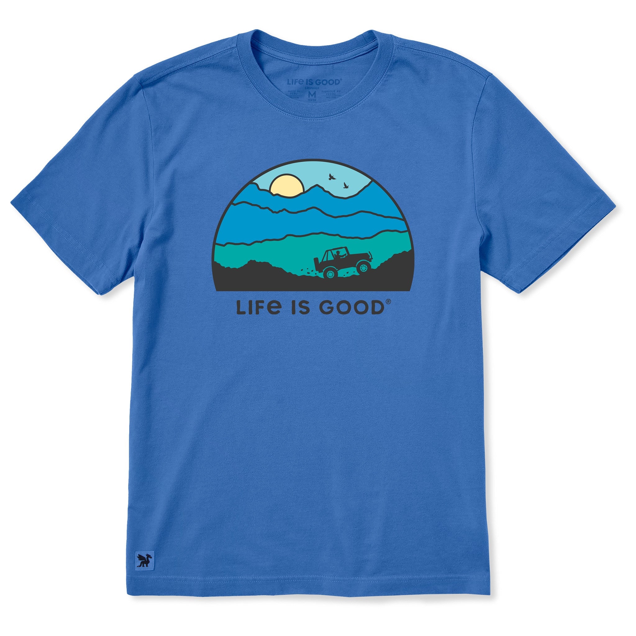 Men's ATV Sunset Short Sleeve Crusher Tee