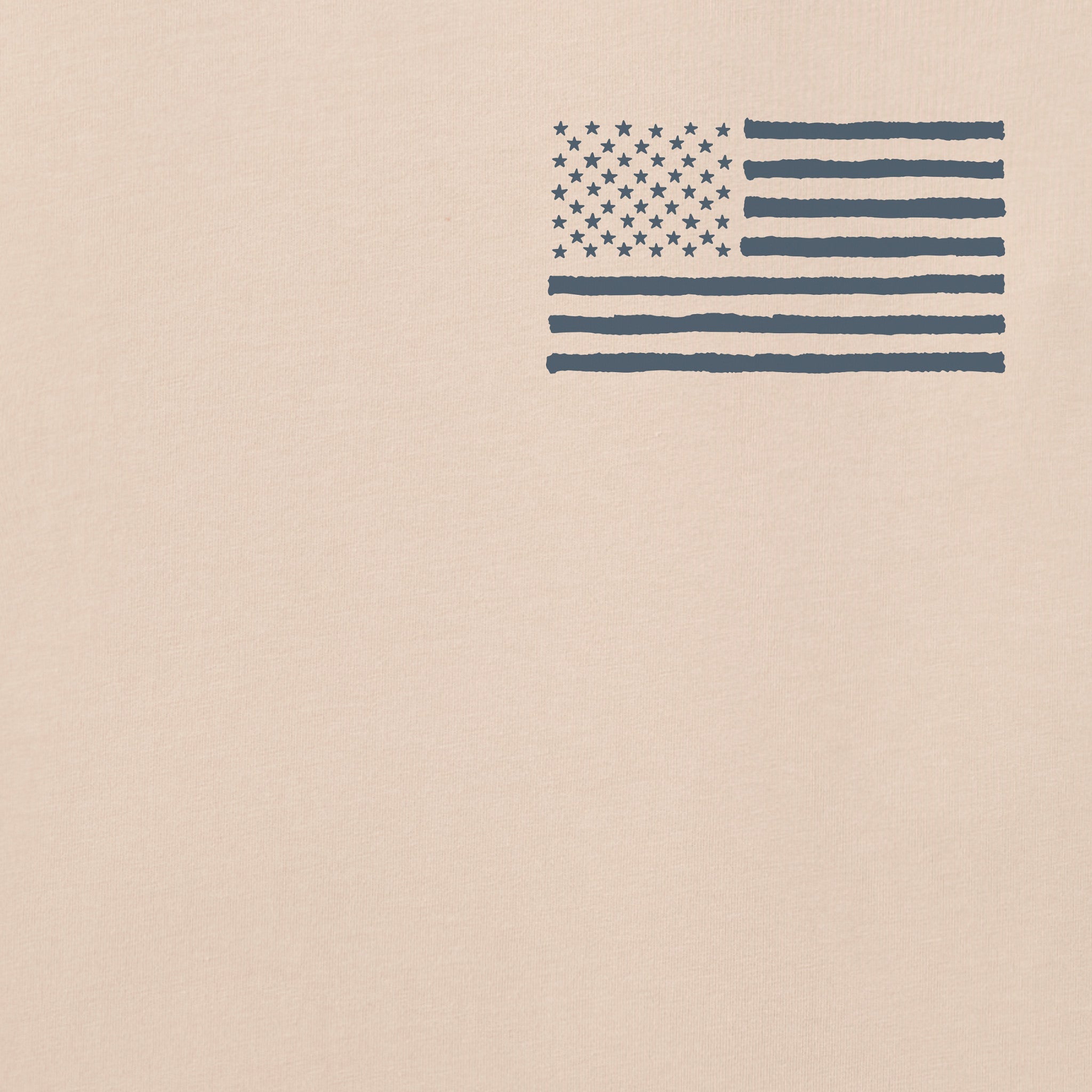Men's American Bear Flag Short Sleeve Crusher Tee