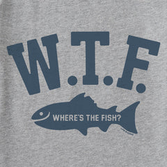 Men's W.T.F. Fish Short Sleeve Crusher Tee