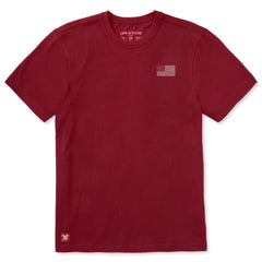 Men's US Flag Short Sleeve Crusher Tee