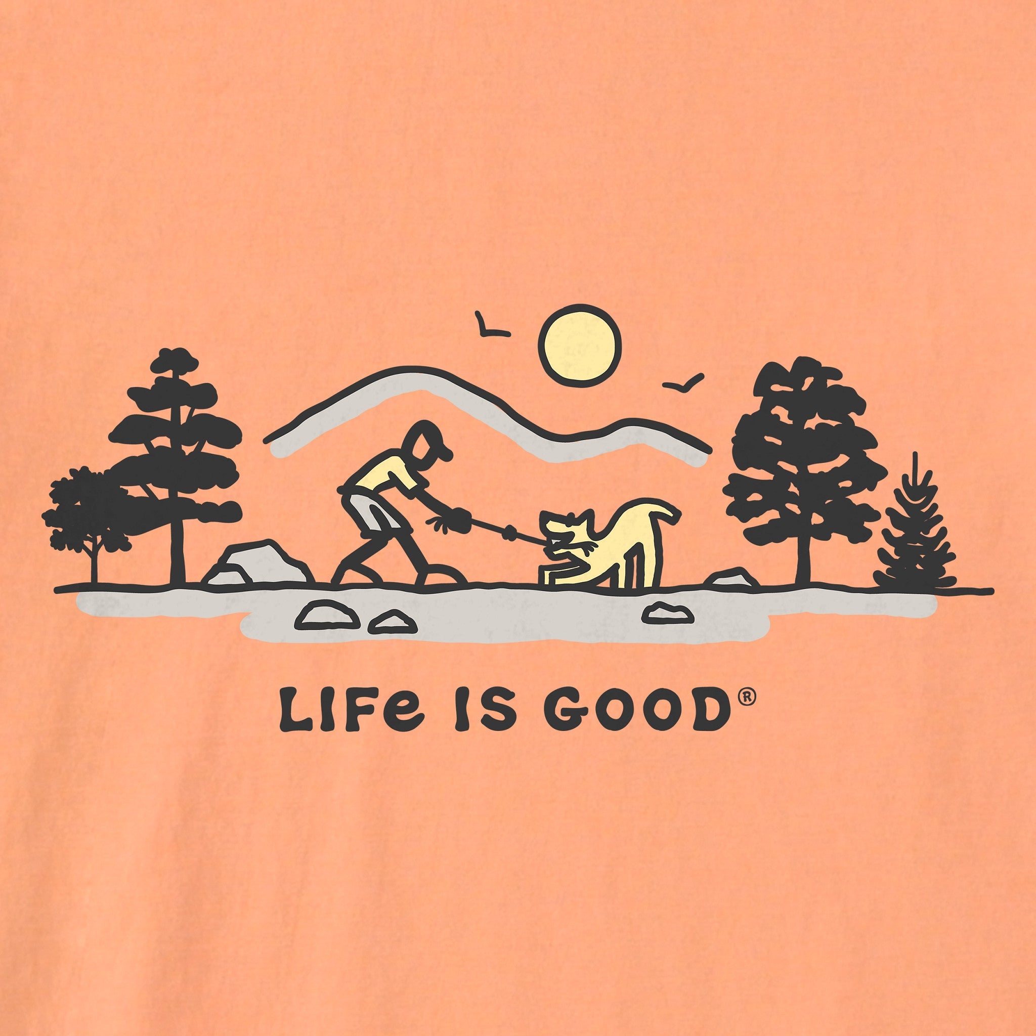 Men's Tug of War Vista Short Sleeve Crusher Tee