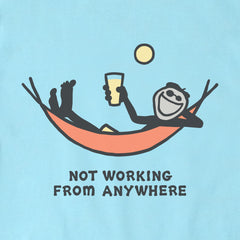 Men's Jake Hammock Not Working Short Sleeve Crusher-LITE Tee