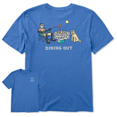 Men's Jake & Rocket Dining Out Camp Short Sleeve Crusher-LITE Tee