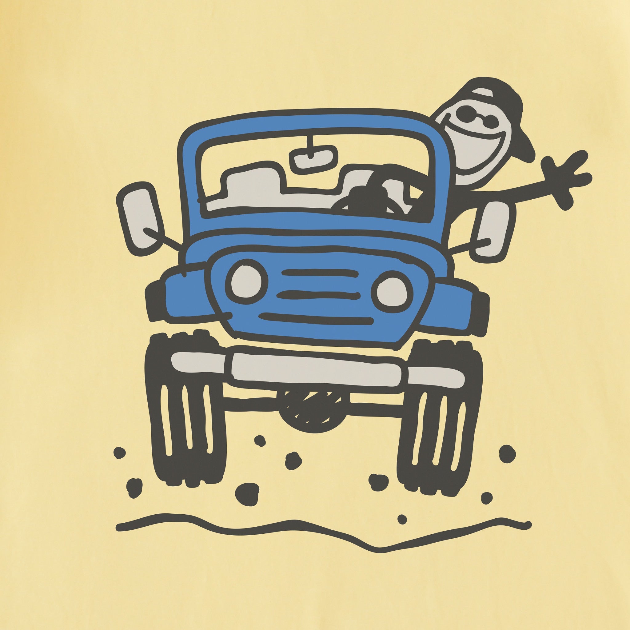 Men's Jake ATV Wave Short Sleeve Crusher-LITE Tee