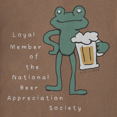 Men's National Beer Appreciation Frog Short Sleeve Tee