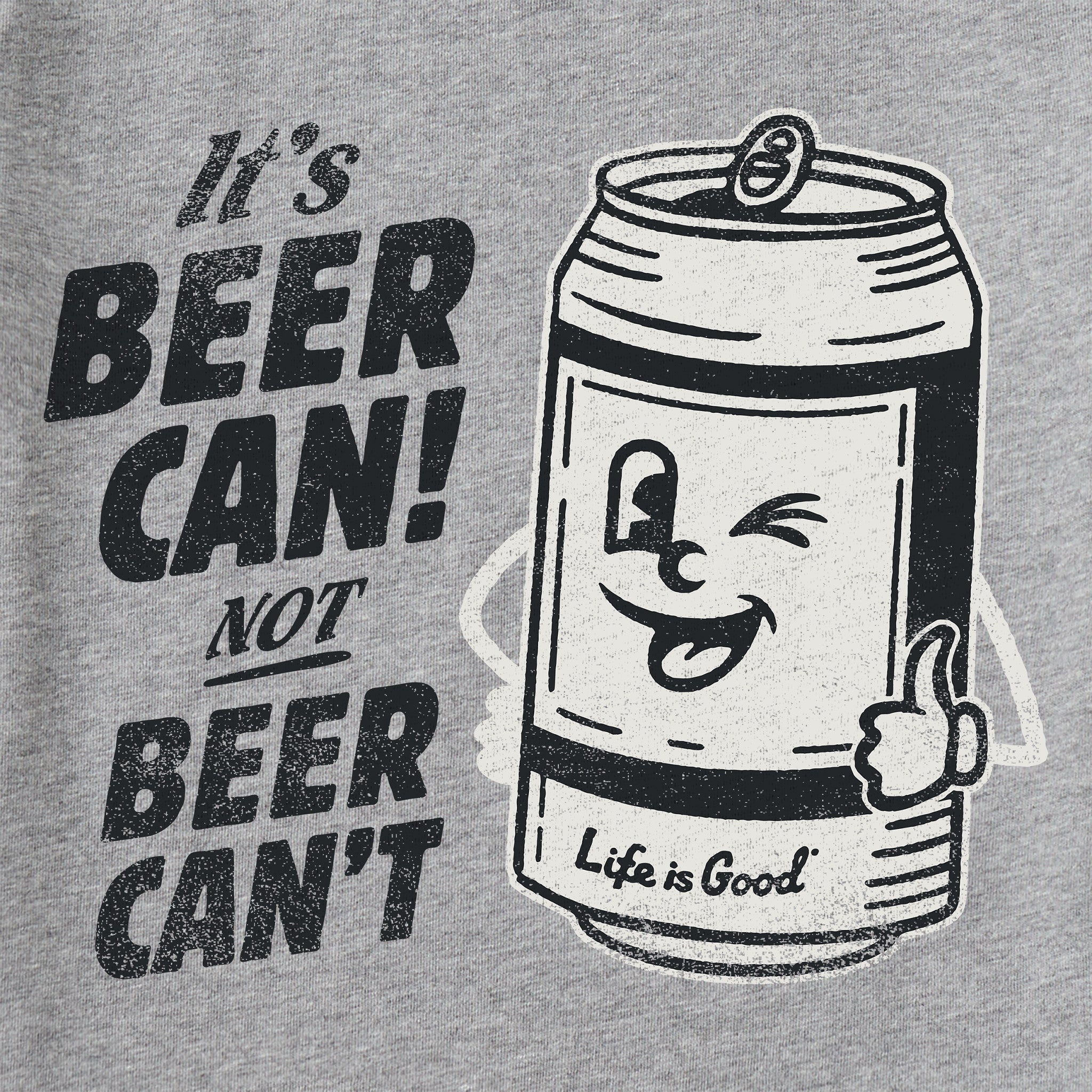 Men's Beer Can Short Sleeve Tee