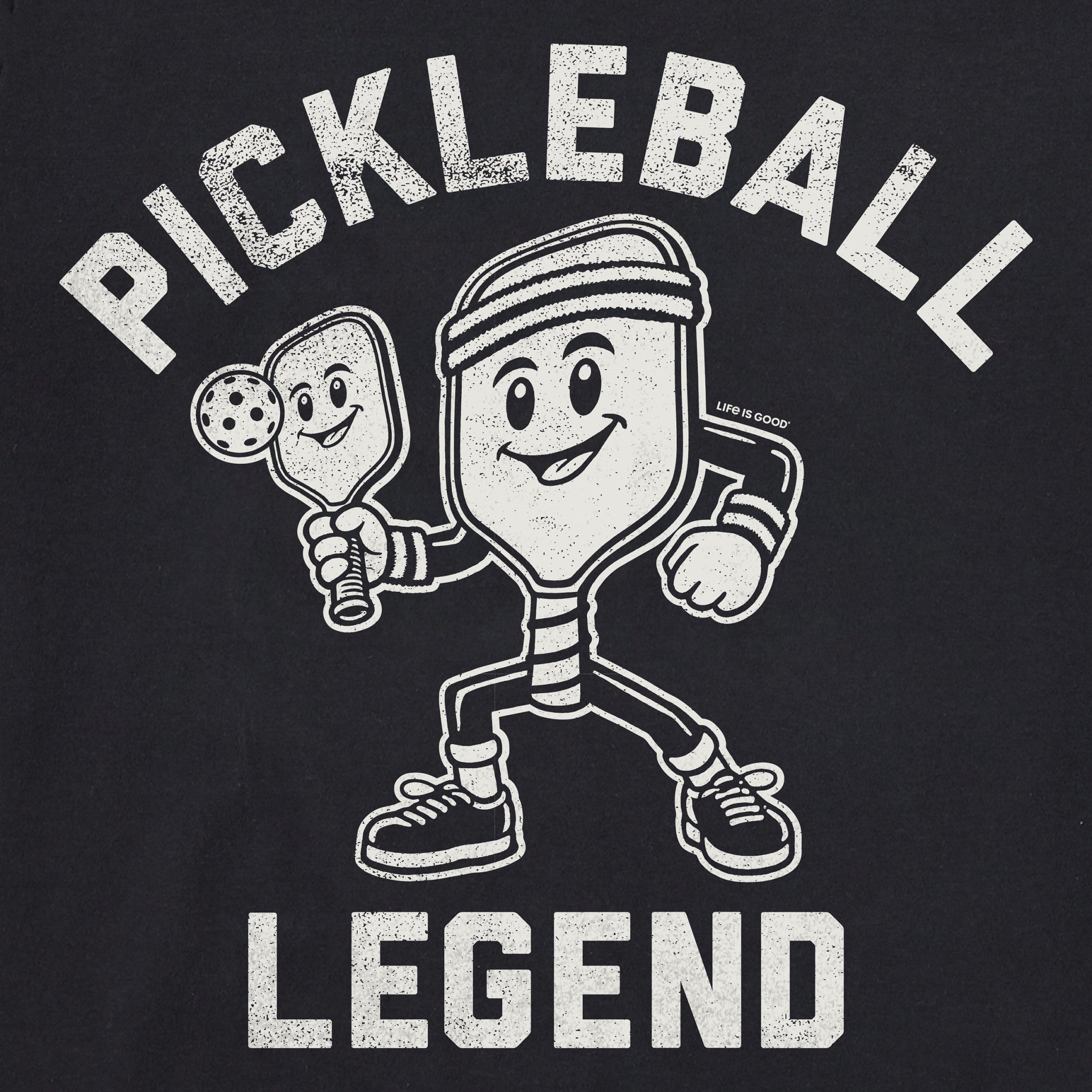 Men's Pickleball Legend Paddle Short Sleeve Crusher-LITE Tee