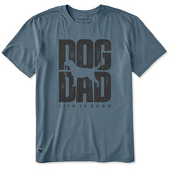 Men's Dog Dad Silo Stack Short Sleeve Tee