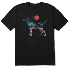 Men's BBQ USA Dogscape Short Sleeve Crusher-LITE Tee