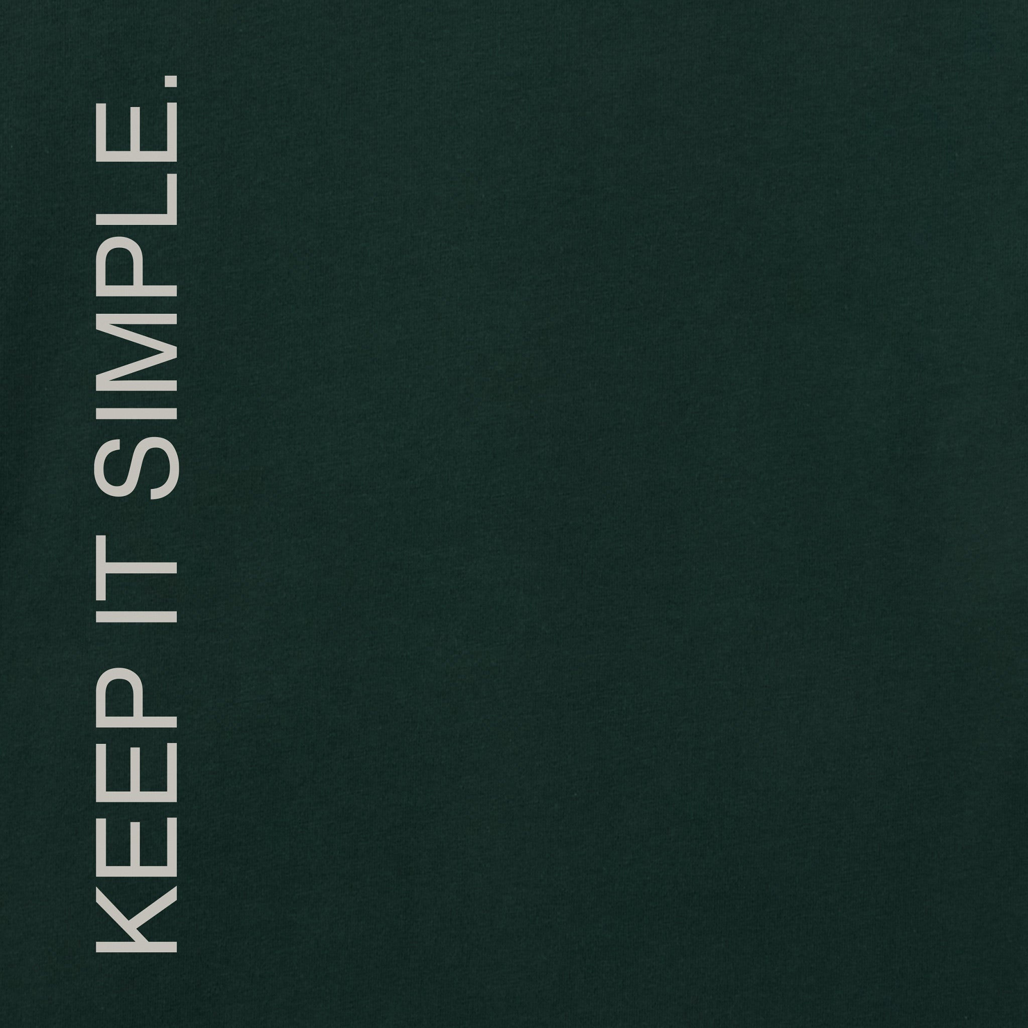 Men's Keep it Simple Vertical Short Sleeve Crusher-LITE Tee