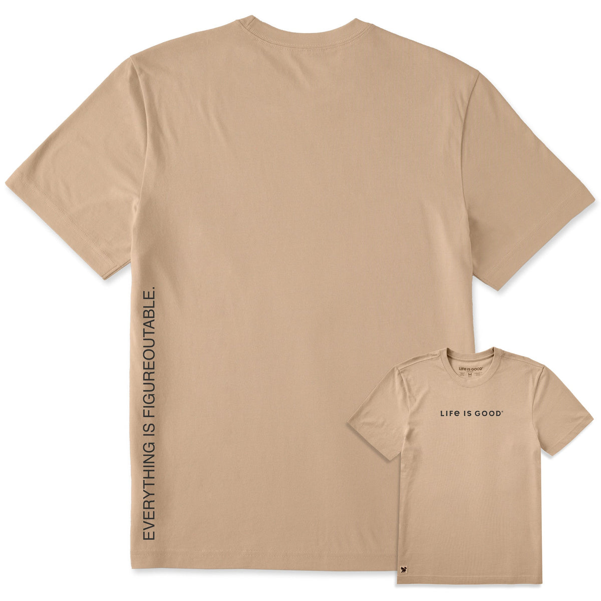 Men's Everything is Figureoutable Vertical Short Sleeve Crusher-LITE Tee