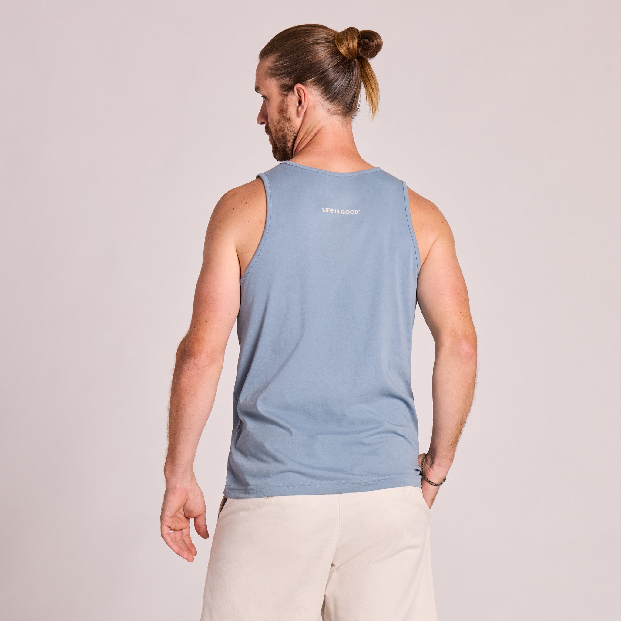 Men's US Flag Tribal Dots Crusher-LITE Tank