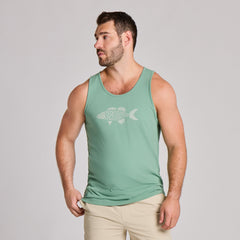 Men's Tribal Scale Fish Crusher-LITE Tank