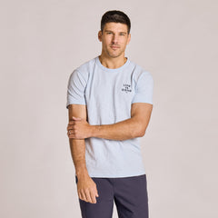 Men's Sunset Two Palms Short Sleeve Slub Slim Fit Tee