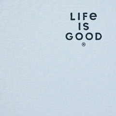 Men's Sunset Two Palms Short Sleeve Slub Slim Fit Tee