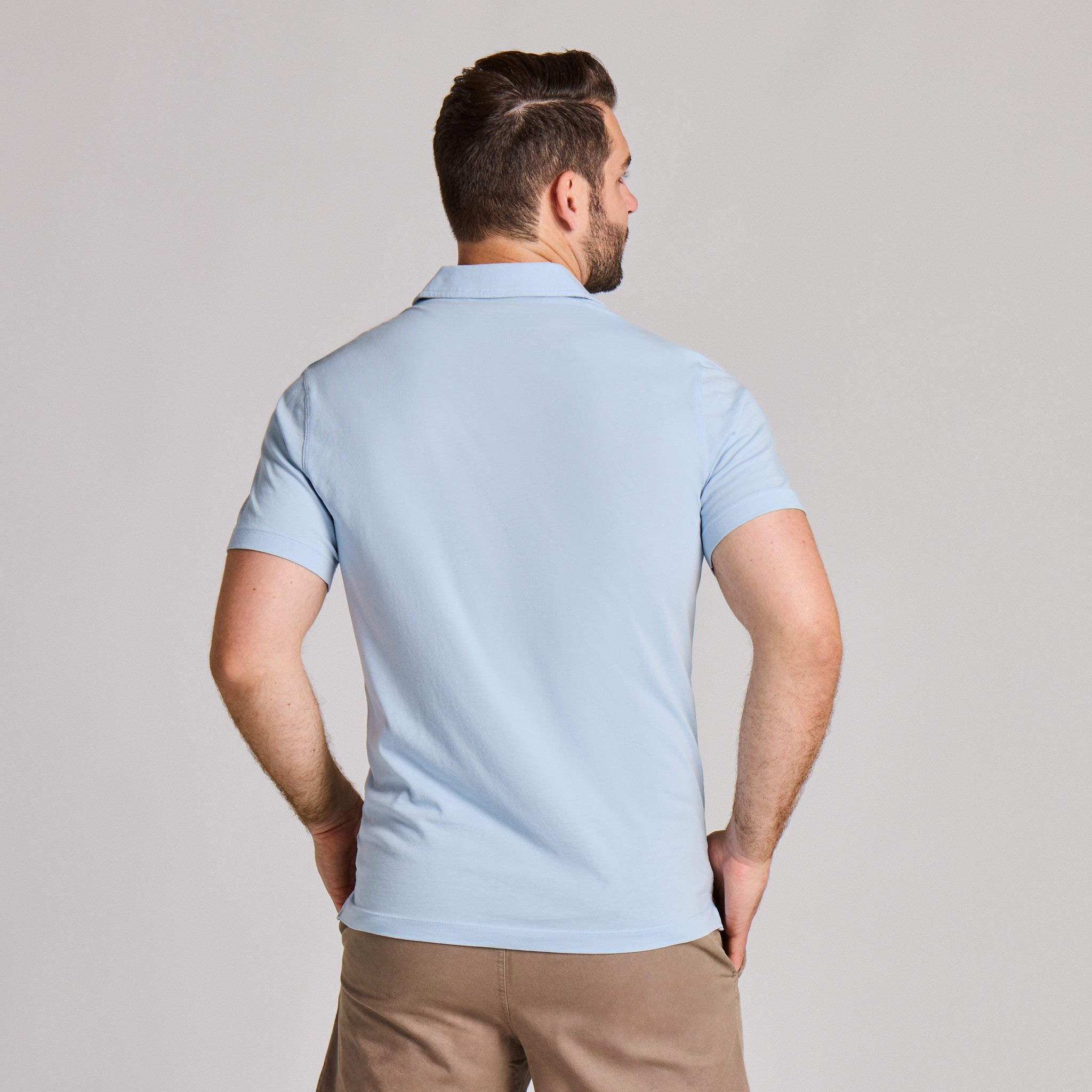 Men's US Flag Short Sleeve Crusher-LITE Polo