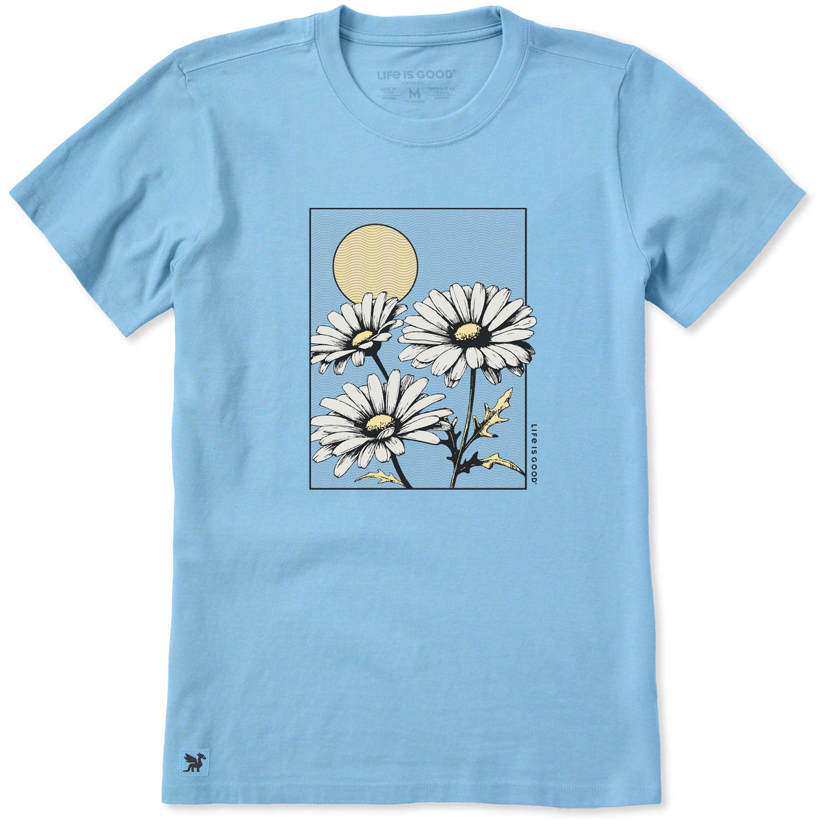 Women's Daisies Sun Window Short Sleeve Crusher Tee