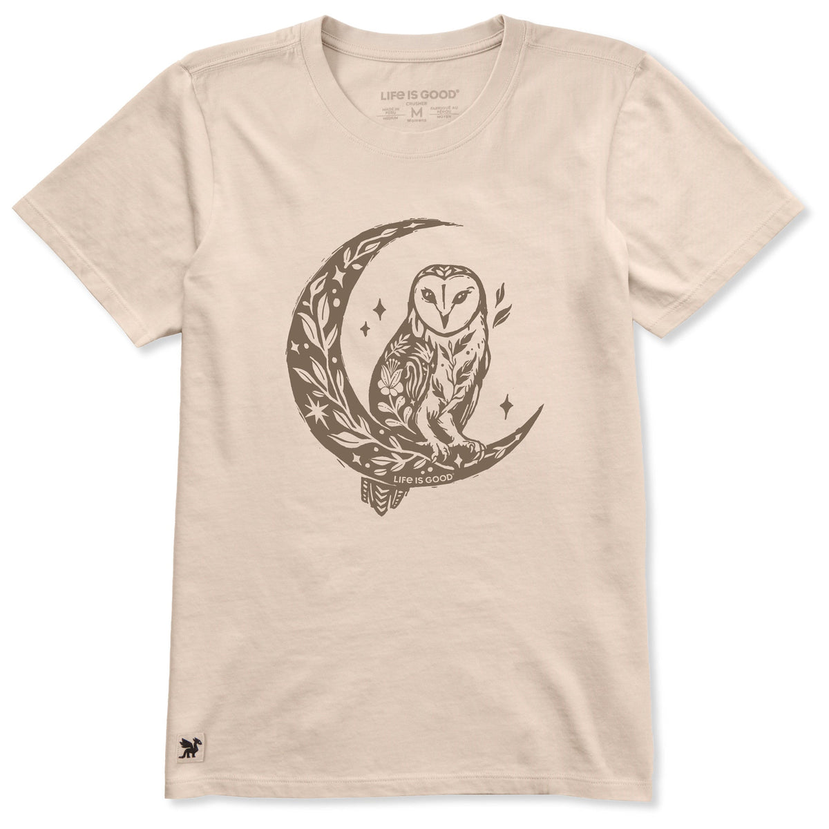 Women's Florowl Moon Short Sleeve Crusher Tee