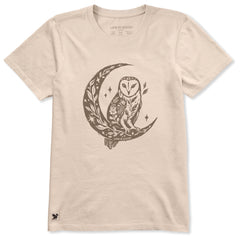 Women's Florowl Moon Short Sleeve Crusher Tee