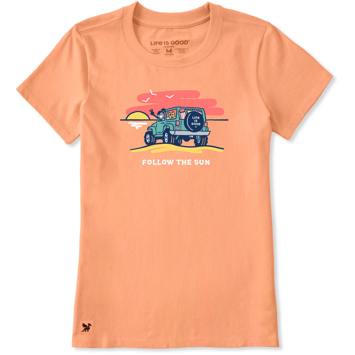 Women's Follow the Sun Jackie Short Sleeve Crusher-LITE Tee