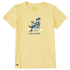 Women's Jackie Chill Lemonade Short Sleeve Crusher-LITE Tee