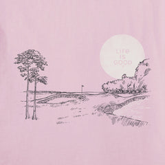 Women's Golf Fairway Sketch Short Sleeve Crusher-LITE Vee