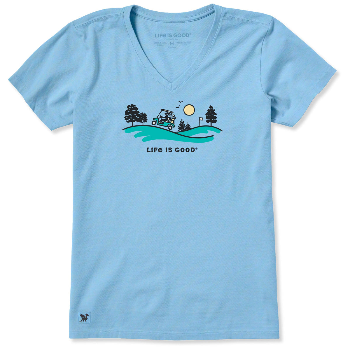 Women's Jackie Golf Cart Vista Short Sleeve Crusher-LITE Vee