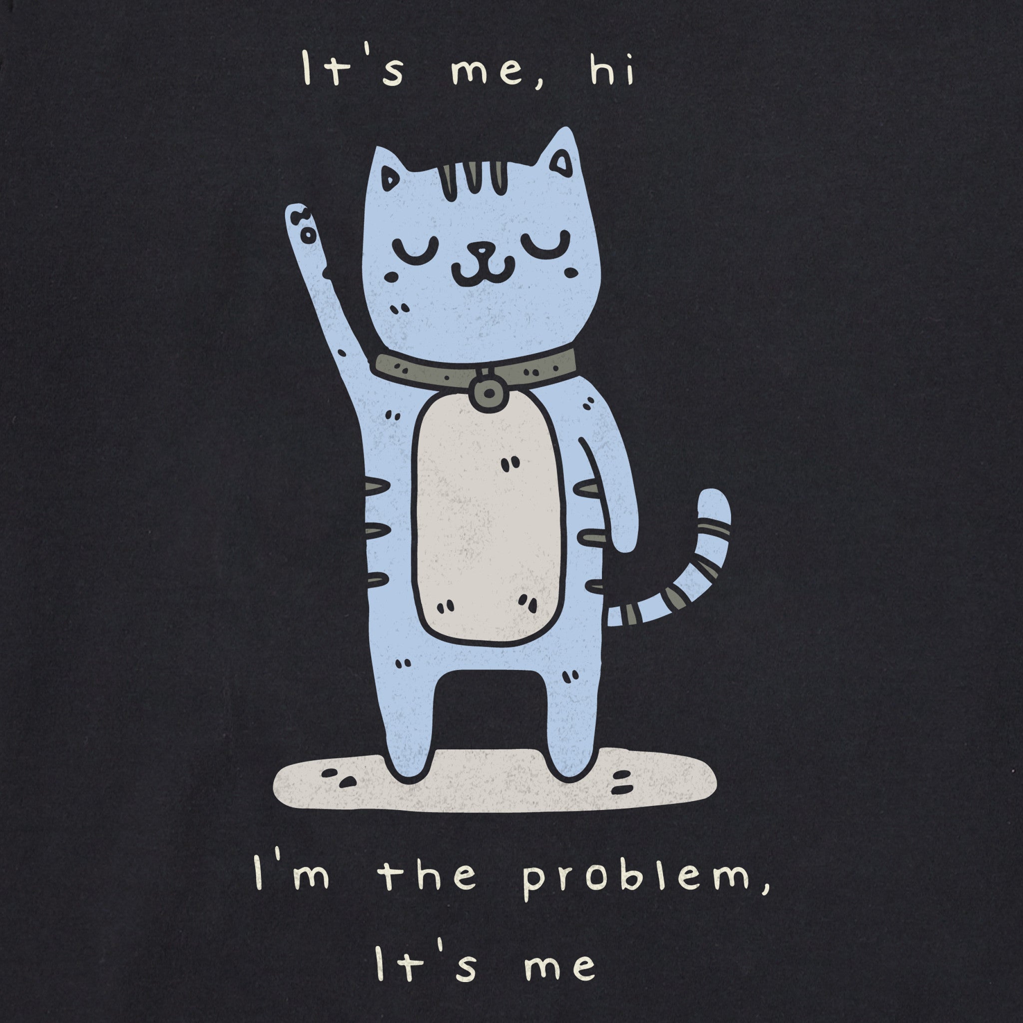 Women's It's Me The Problem Cat Short Sleeve Crusher-LITE Vee