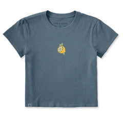 Women's Half a Lemon Mini Crusher-LITE Shrunken Tee