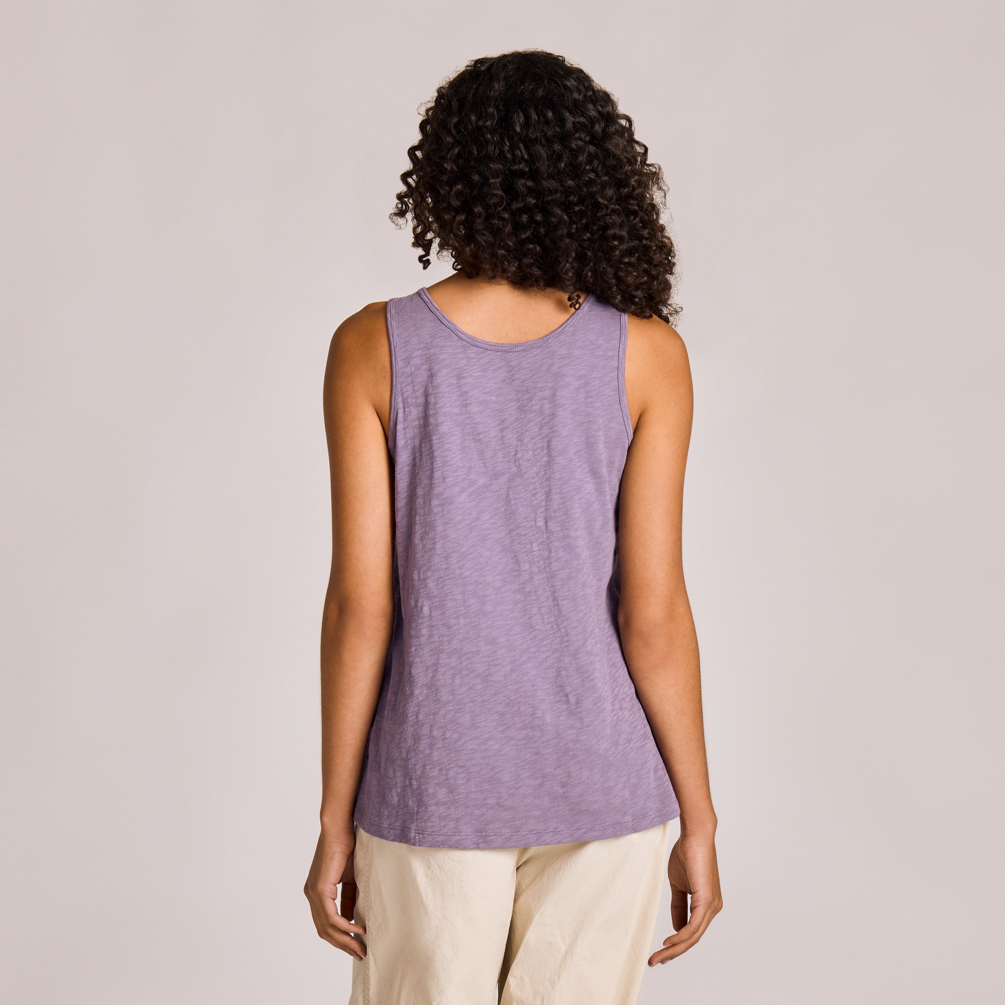 Women's Crafty Flower Slub Easy Fit Tank