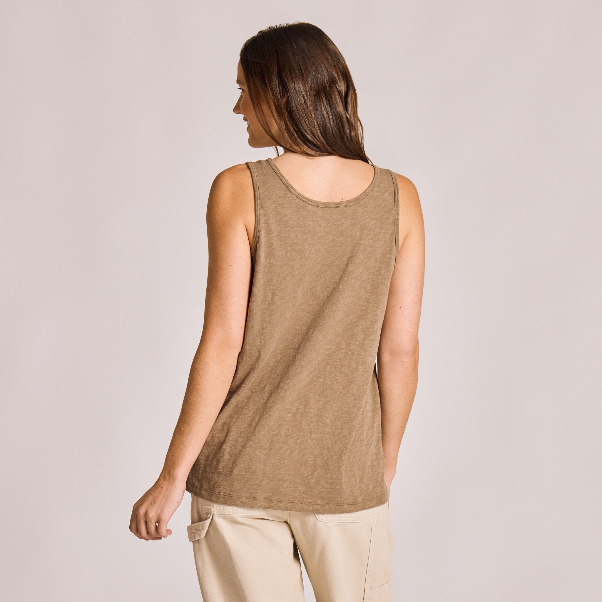 Women's Crafty Mandala Slub Easy Fit Tank