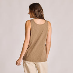 Women's Crafty Mandala Slub Easy Fit Tank