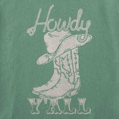 Women's Howdy Y'all Short Sleeve Crusher Boxy Tee