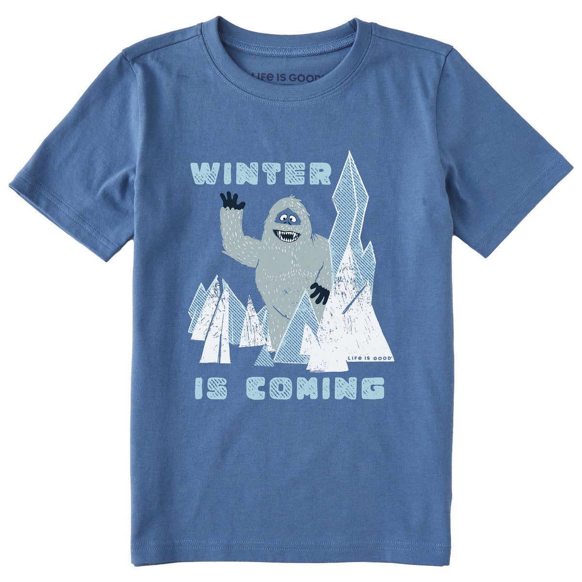 Kids Winter is Coming Bumble Short Sleeve Crusher Tee