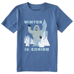 Kids Winter is Coming Bumble Short Sleeve Crusher Tee