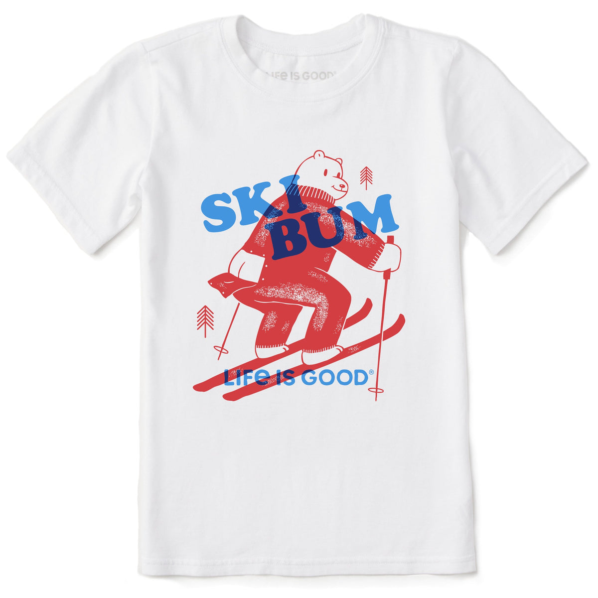 Kids Ski Bum Short Sleeve Crusher Tee