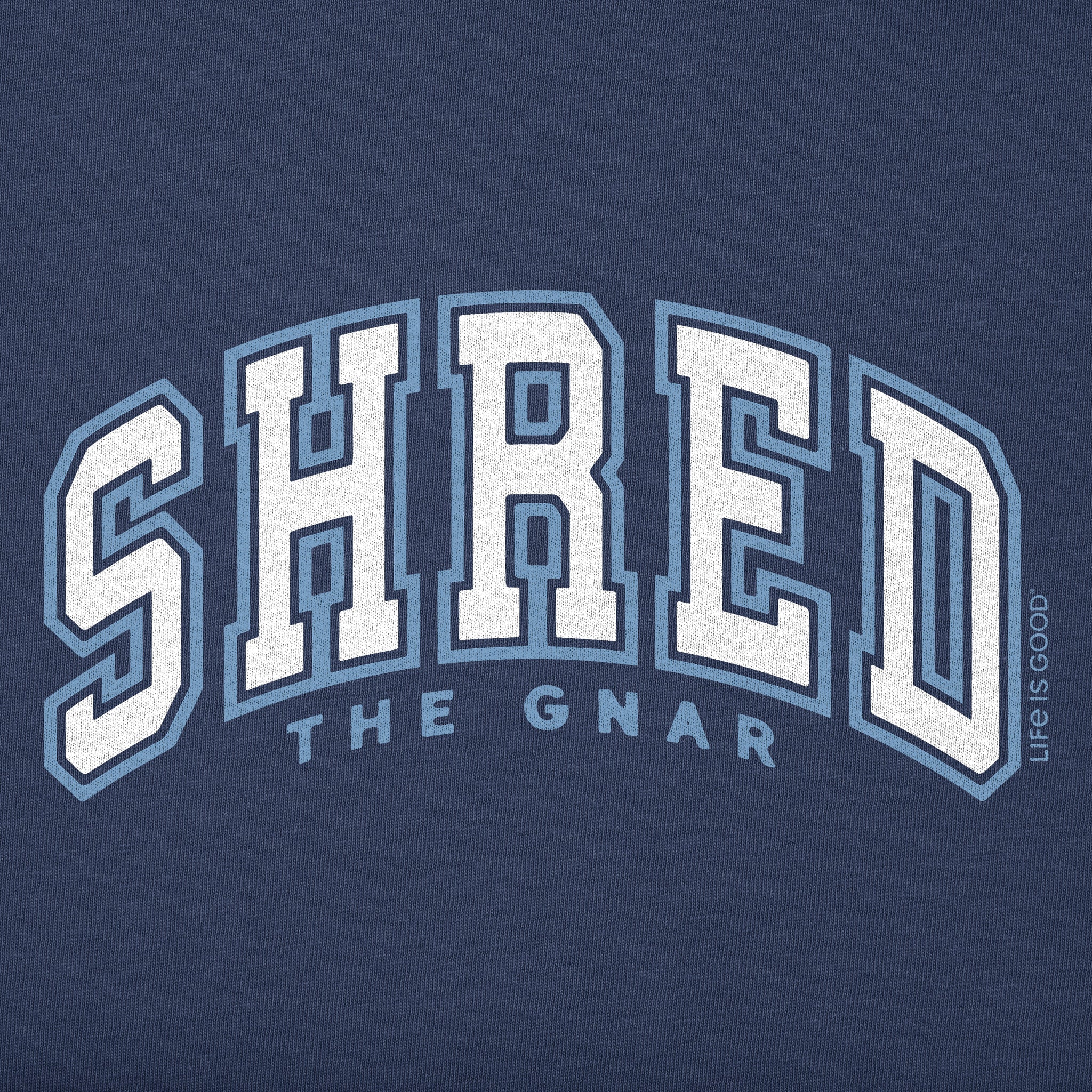 Kids Shred the Gnar Arch Long Sleeve Crusher Tee
